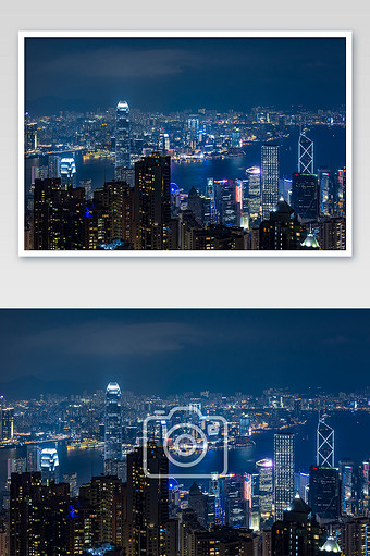 香港夜景素材 包图网 香港夜景素材 包图网