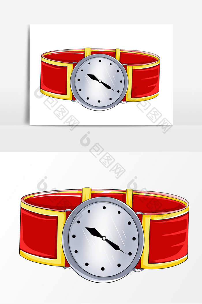 节日手表形象元素