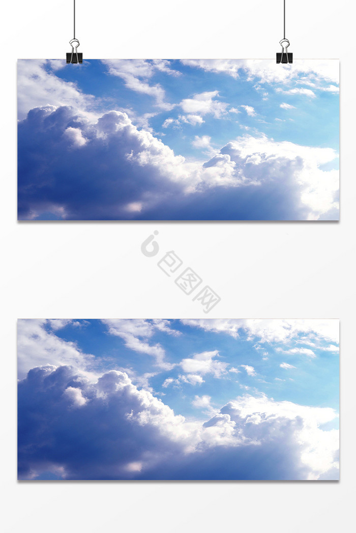文艺清晰天空云层图片