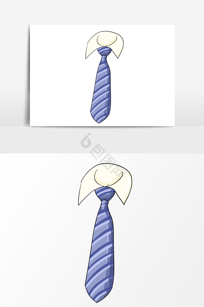礼物领带形象图片