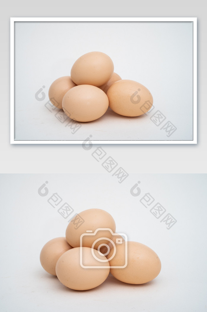 静物摆拍鸡蛋食材土鸡蛋营养摄影图