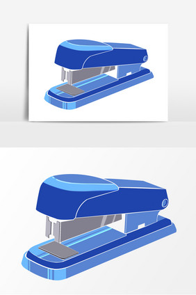 办公用具订书机形象元素