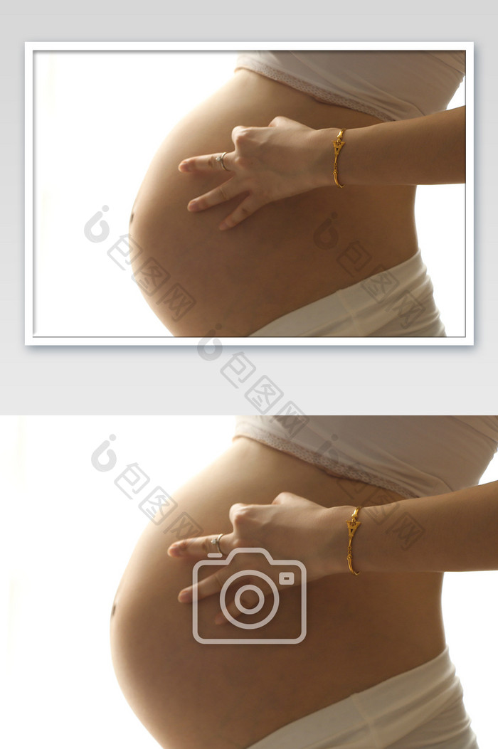 孕妇怀孕孕肚特写LOVE系列字母E摄影图