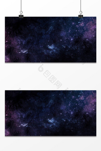 蓝紫色星空星座噪点大气炫酷海报背景图片