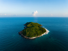 福建泉州加井岛海岛海洋航拍晴天