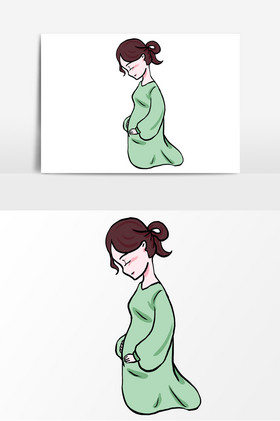 怀孕的图片