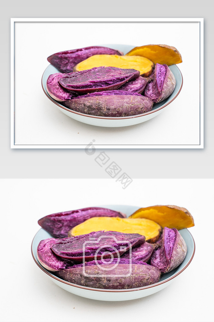 番薯地瓜紫薯早饭粗粮片图片