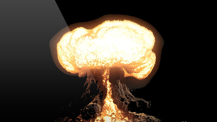 超级爆炸扩散动画背景合成特效元素素材视频