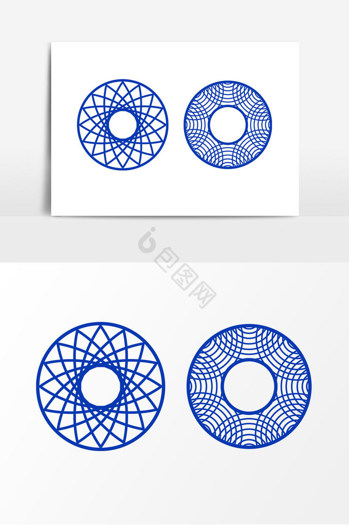 圆圈装饰图片