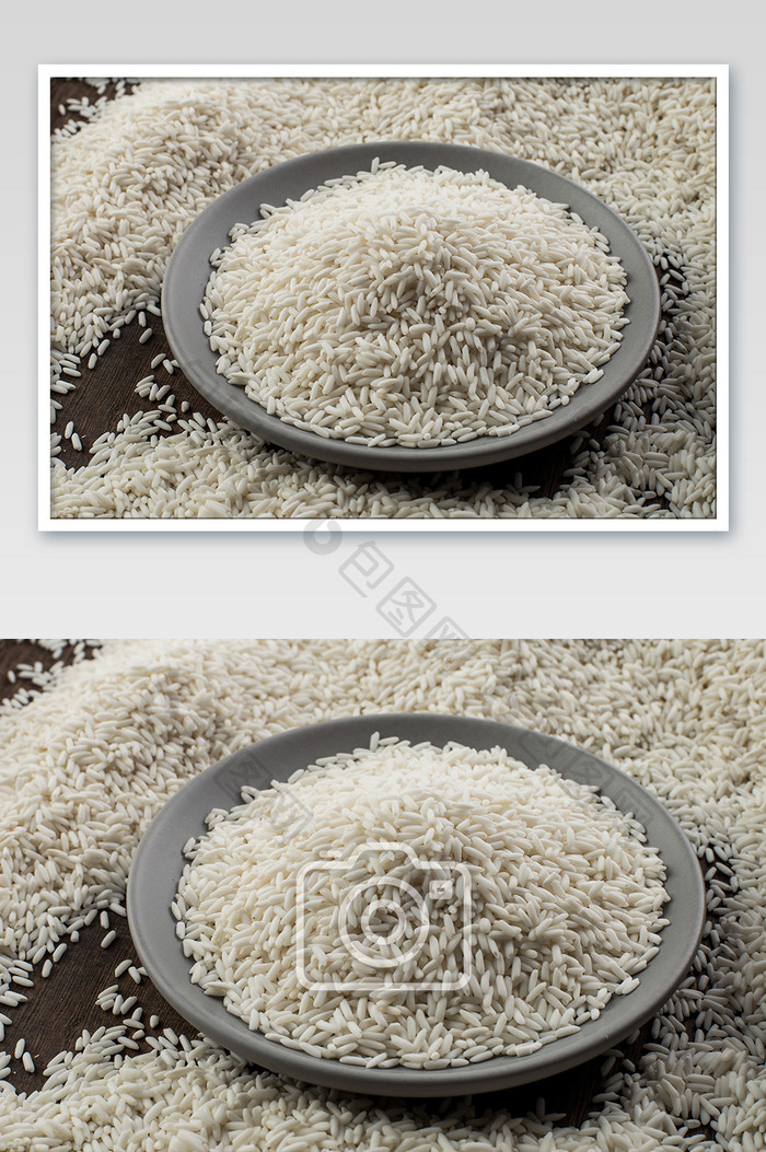 高清传统美食糯米摄影图