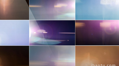25组镜头炫光光效转场特效视频素材