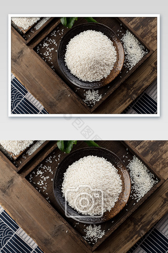 高清传统谷物食材糯米摄影图图片