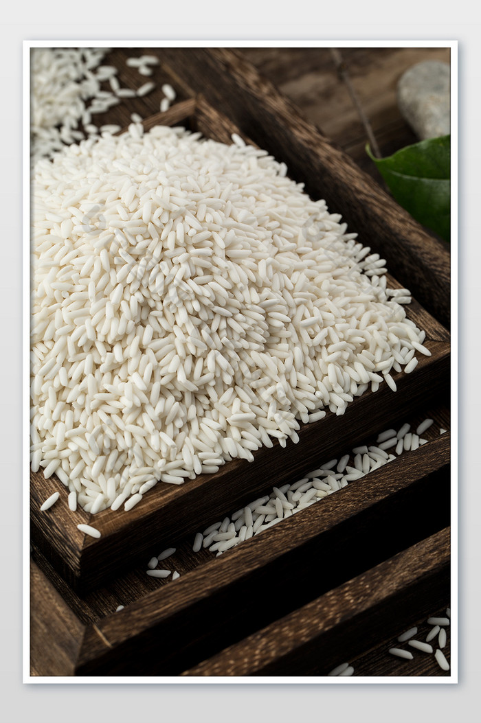 高清传统谷物食材糯米摄影图片图片