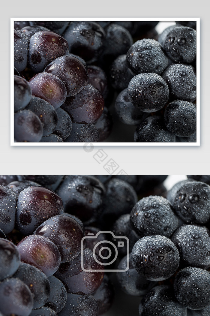 高清水果美食无籽葡萄摄影细节图片图片