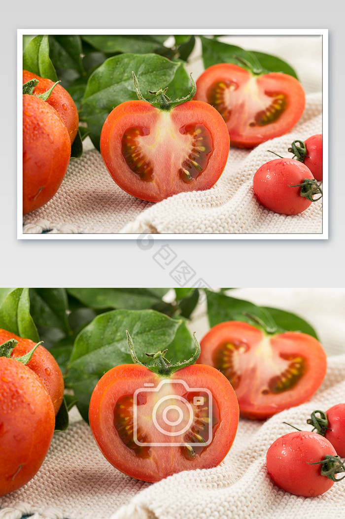 蔬菜水果西红柿美食摄影高清细节图片