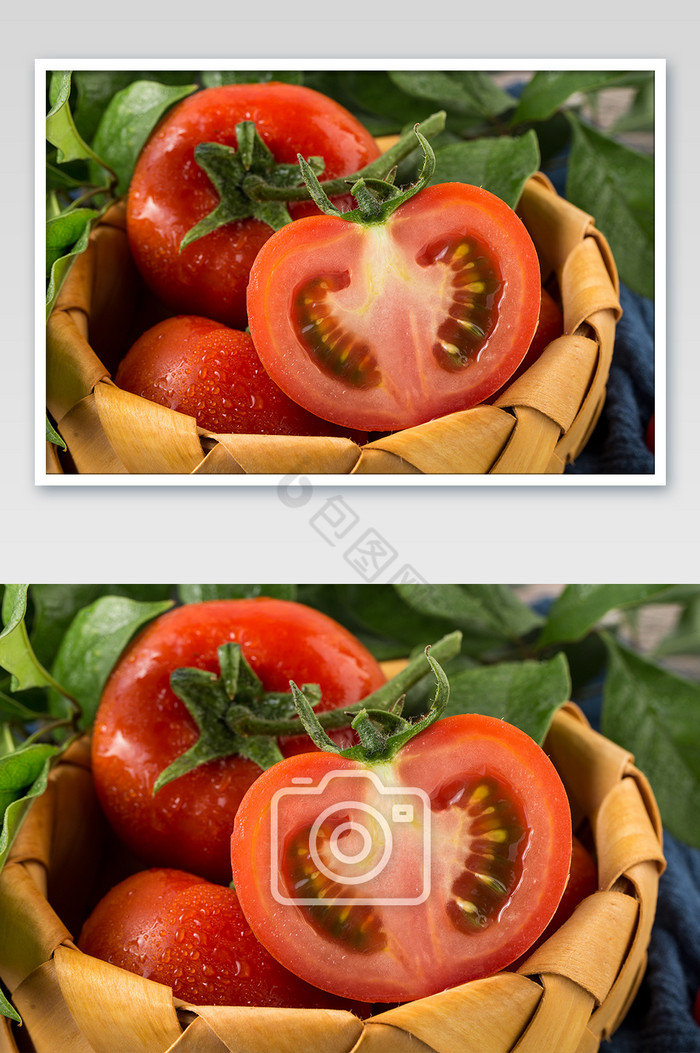 蔬菜水果西红柿美食摄影高清特写图片