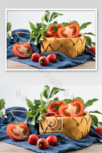 蔬菜水果西红柿美食摄影图片