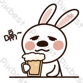 喝啤酒图片