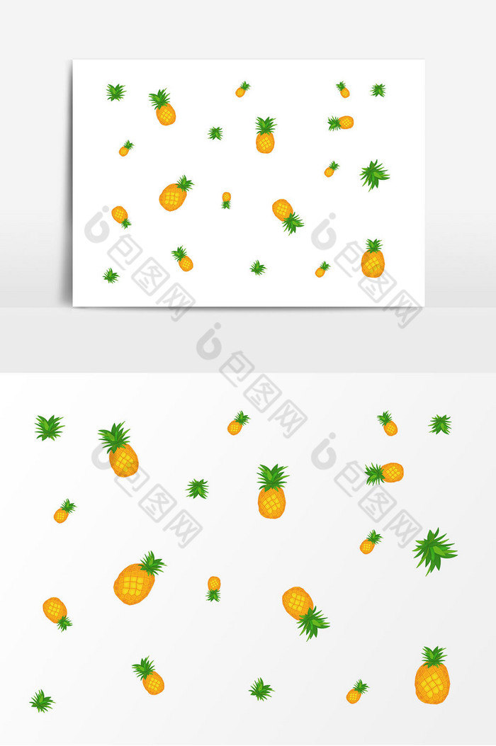 菠萝底纹图片图片