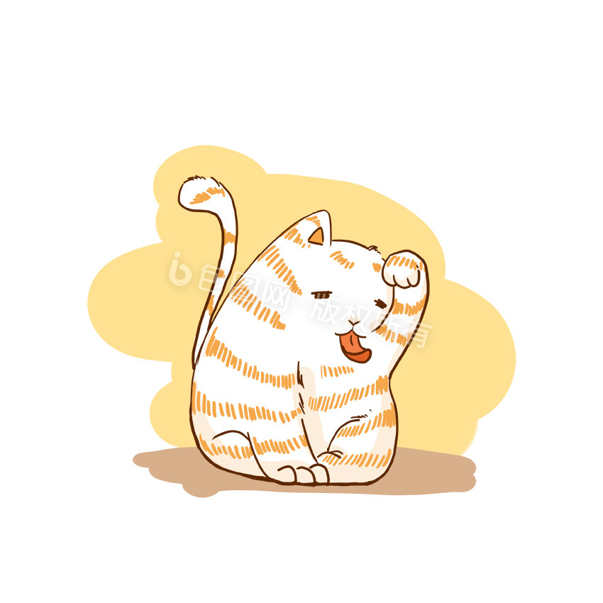 胖橘猫图片 胖橘猫素材 包图网