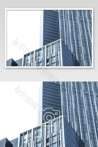 城市高楼建筑细节摄影图图片