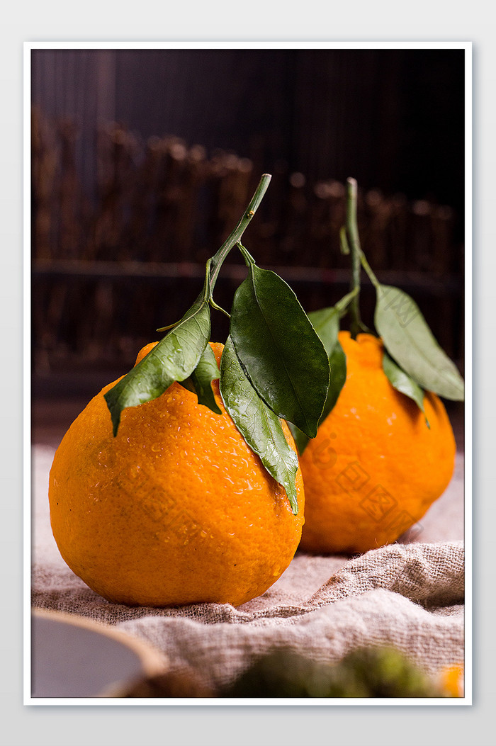 丑橘竖版新鲜水果摄影图片好吃的丑橘
