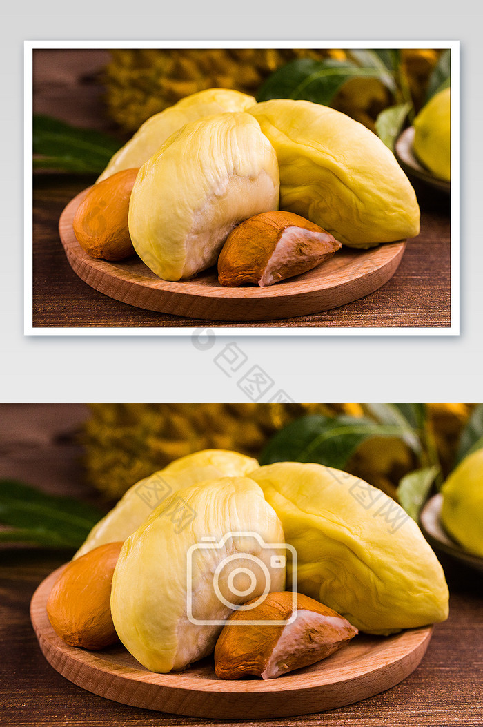 泰国金枕榴莲横版拍摄热带水果图片图片