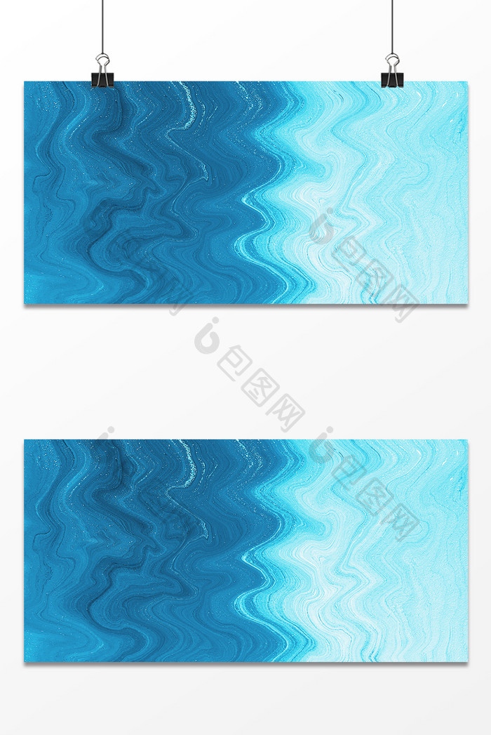 蓝色油彩抽象背景元素素材平面设计