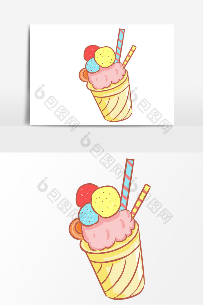 冰淇淋形象图片图片