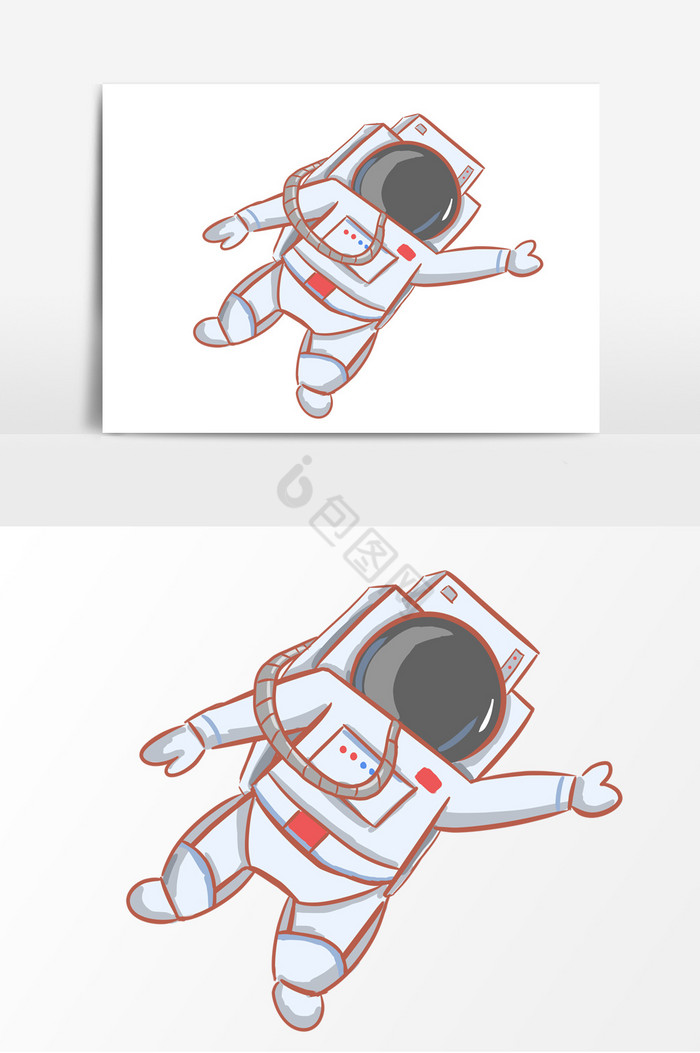 宇航员形象图片
