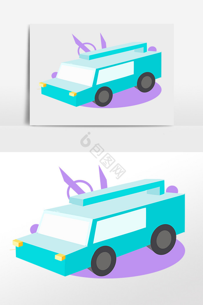 交通工具汽车车辆插画图片