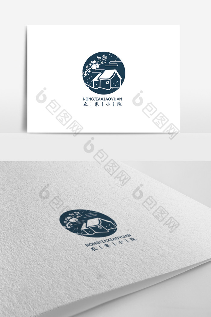 别致农家小院logo图片