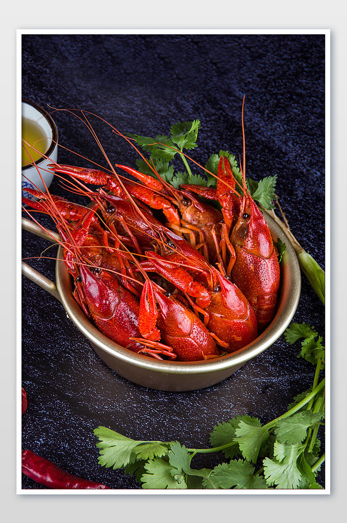 一碗高清美食小龙虾摄影图图片