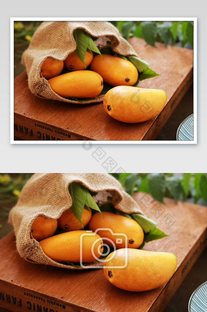 夏季新鲜水果芒果泰芒台芒图片图片