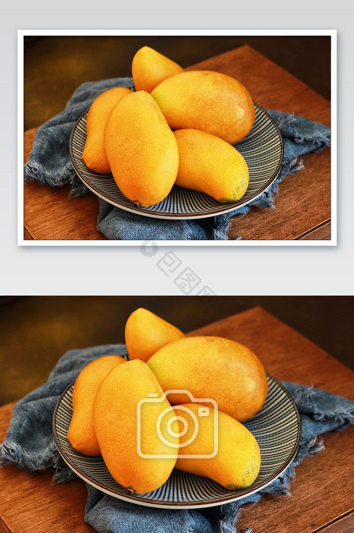 夏季新鲜水果芒果泰芒图片