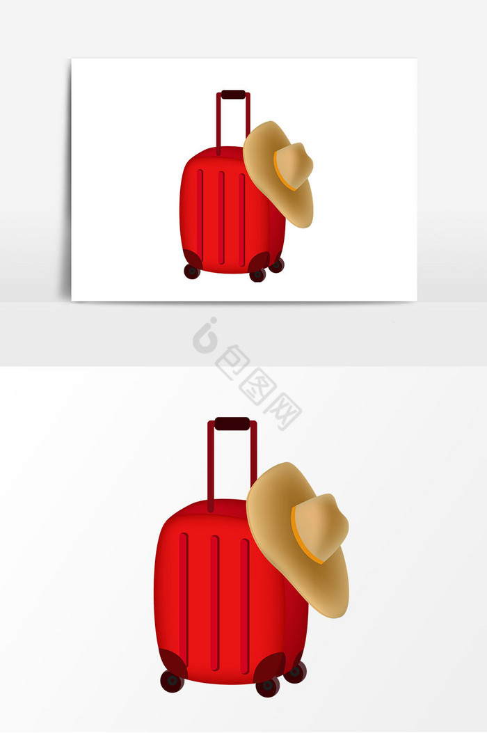 行李箱旅行图片
