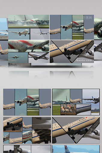 十款分屏一键生成快捷pr模板多图