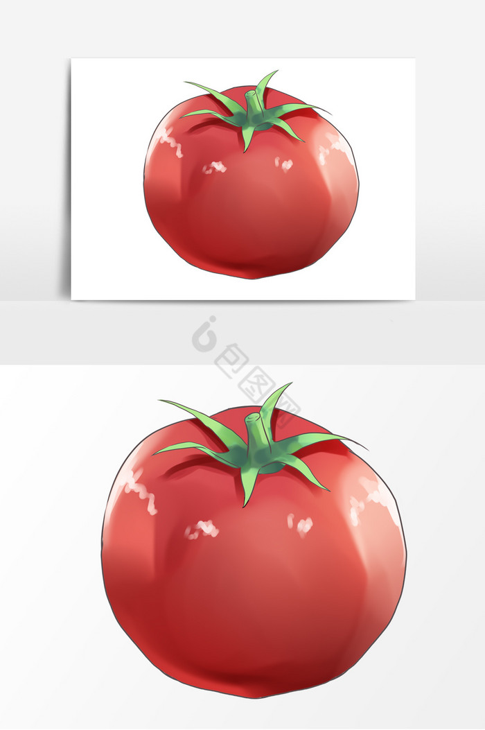 蔬菜西红柿形象图片