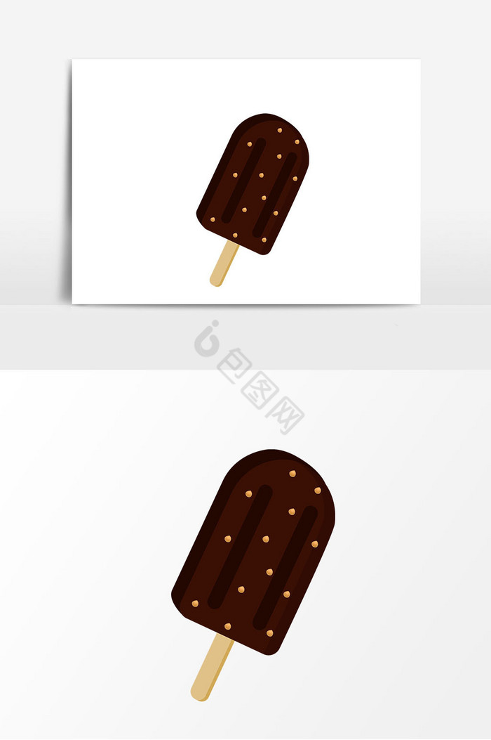 巧克力冰糕图片