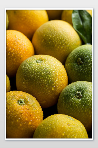 当季时令水果夏橙高清摄特写影图片
