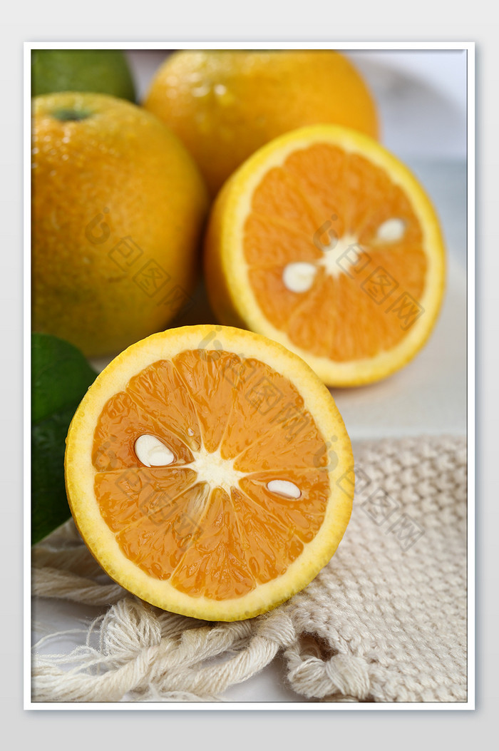 高清新鲜水果夏橙美食摄影图片图片