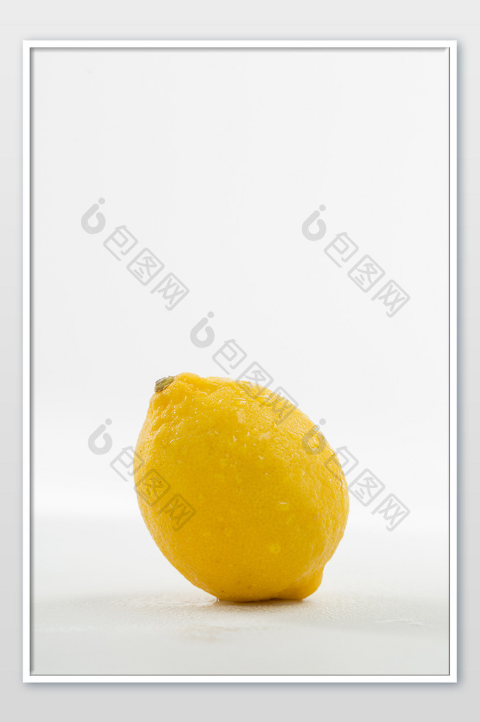 新鲜水果柠檬高清摄影图