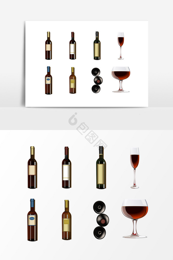 红酒葡萄酒酒杯图片