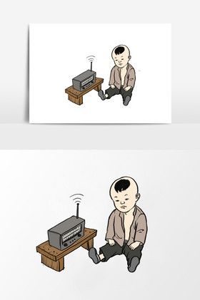 广播收音机图片