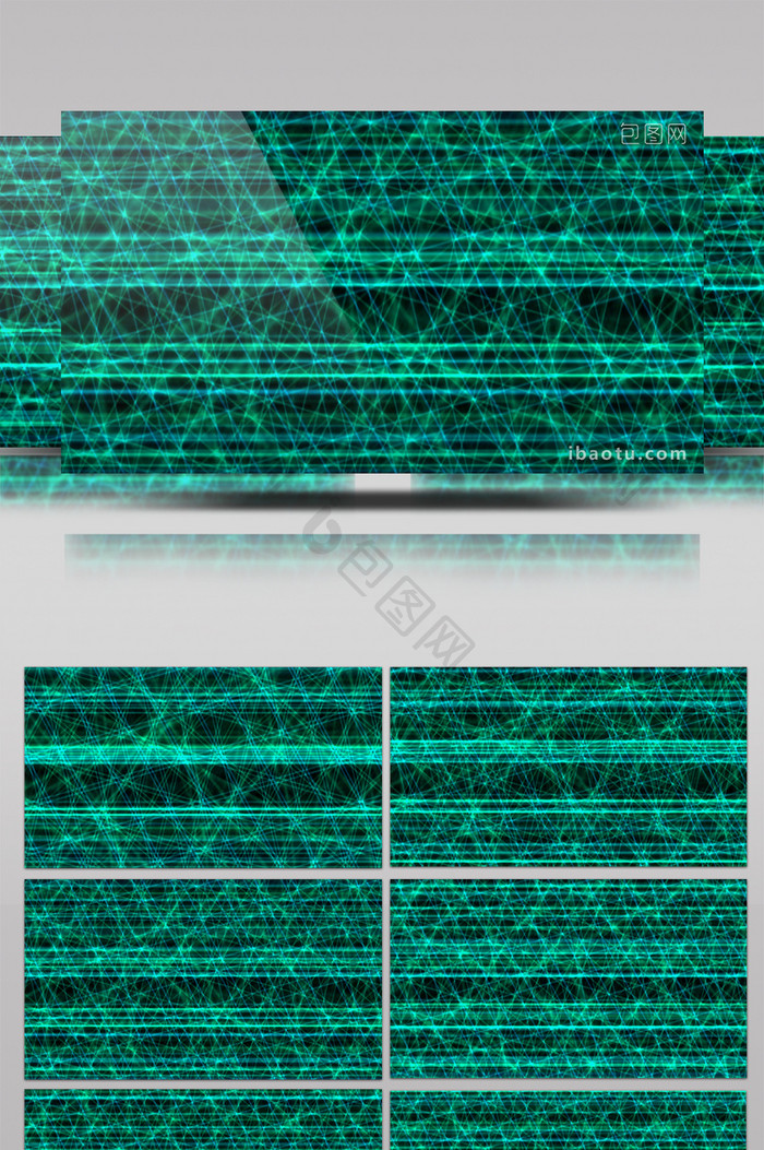 大气梦幻粒子线条扰动舞台led背景视频