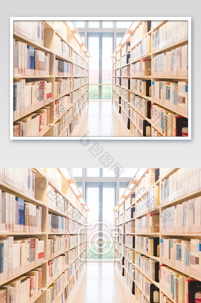 黄色安静图书馆摄影图片图片