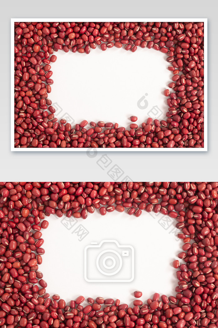 红豆红色豆子高清摄影特写
