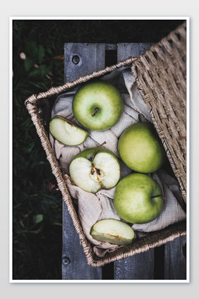 田园清新户外苹果水果美食摄影图片8