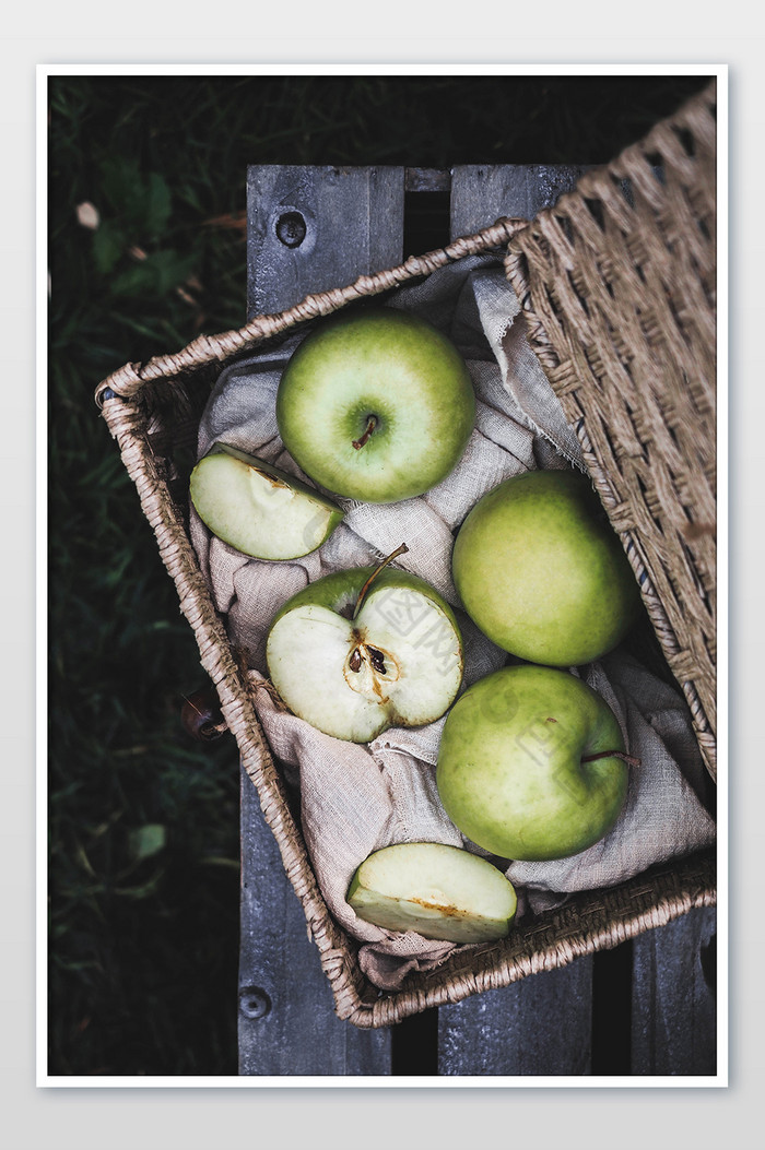 田园清新户外苹果水果美食摄影图片8图片图片