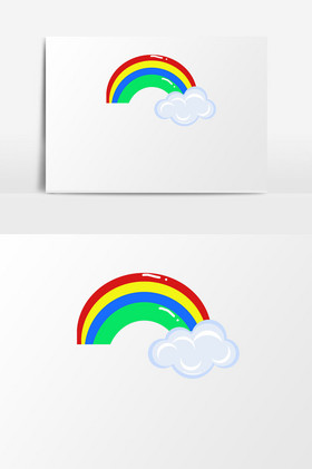 板绘儿童节小彩虹彩虹